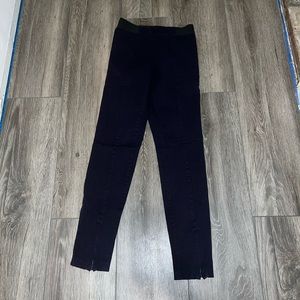 H&M navy blue skinny pants